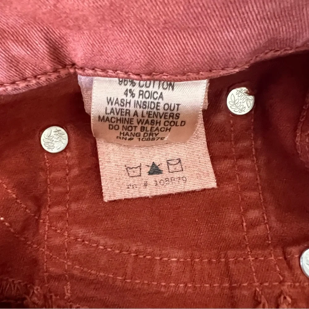 Rag & Bone Legging Skinny Jeans in Rust | 29_8